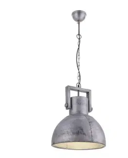 Industriální závěsná svítidla LEUCHTEN DIREKT is JUST LIGHT Závěsné svítidlo, retro styl, železo, moderní design LD 11484-77