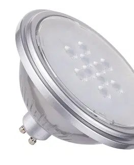 LED žárovky SLV BIG WHITE QPAR111 GU10 LED světelný zdroj stříbrný 7 W 3000 K CRI 90 40° 1005295