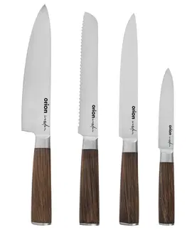 Kuchyňské nože Orion Sada kuchyňských nožů Wooden, 5 ks