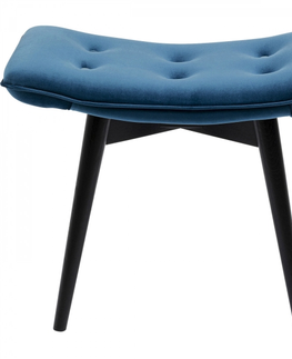 Stoličky KARE Design Tyrkysová stolička Black Vicky