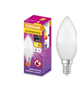 LED osvětlení Osram LED Antibakteriální žárovka B40 E14/4,9W/230V 2700K - Osram 