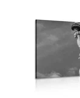 Černobílé obrazy Obraz Socha svobody v černobílém provedení