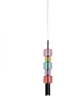 Moderní lustry KARE Design Lustr Candy Bar - barevný, Ø10cm