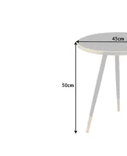 Konferenční stolky Konferenční stolek PALLAS Dekorhome 45 cm
