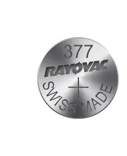 Jednorázové baterie Knoflíková baterie do hodinek RAYOVAC 377 blistr
