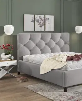 Designové postele Confy Designová postel Lawson 160 x 200 - různé barvy