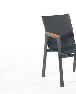 Zahradní židle a křesla Zahradní židle POSEIDON CHAIR  antracit