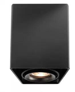 Moderní bodová svítidla Light Impressions Kapego stropní přisazené svítidlo Mona I 220-240V AC/50-60Hz GU10 1x max. 50,00 W 93 mm černá 348002