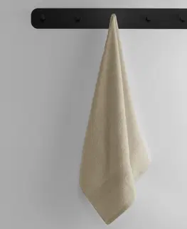 Ručníky Bavlněný ručník DecoKing Bira béžový, velikost 70x140