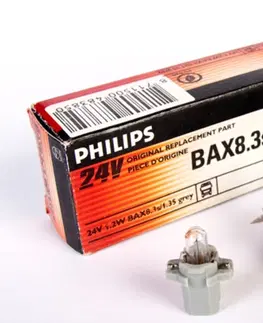 Autožárovky Philips BAX 8,3s/1,35 Grey 24V 13597CP