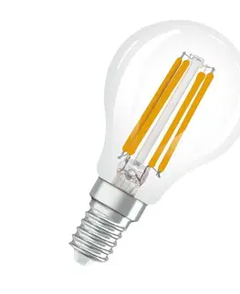 LED žárovky OSRAM LEDVANCE LED Superstar Plus Classic P 40 Filament Glow DIM 4W 822-827 E14 4058075435476