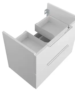Koupelna Bruckner NEON umyvadlová skříňka 47x45x35 cm, bílá 500.114.0