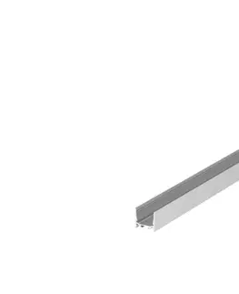 Profily SLV BIG WHITE GRAZIA 20, profil na stěnu, LED, standard, hladký, 3m, hliník 1000523