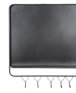 Tabule Granitová nástěnná magnetická tabule s háčky - 60*8*66 cm Clayre & Eef 5Y1016