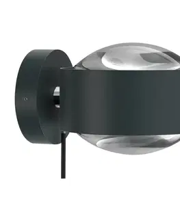 Bodová světla Top Light Puk Maxx Wall+ LED, čirá skla, antracit/chrom