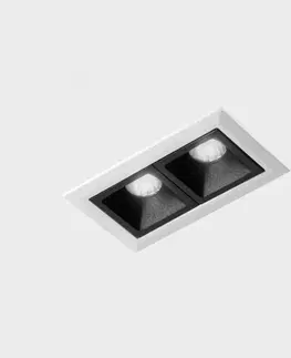 Bodovky do podhledu na 230V KOHL LIGHTING KOHL-Lighting NSES zapuštěné svítidlo s rámečkem 75x45 mm bílá-černá 4 W CRI 90 2700K DALI