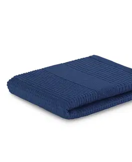 Ručníky Bavlněný ručník AmeliaHome Plano modrý, velikost 50x90