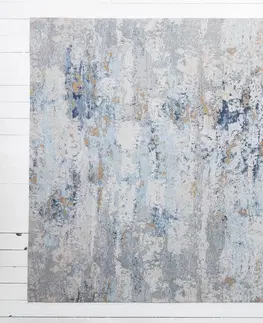 Koberce LuxD Designový koberec Jakob 350 x 240 cm šedo-modrý