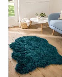 Koberce a koberečky Koberec s dlouhým vlasem, tvar zvířecí kůže
