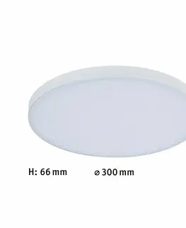 LED stropní svítidla PAULMANN LED Panel Velora kruhové 300mm 1500lm 3000K bílá