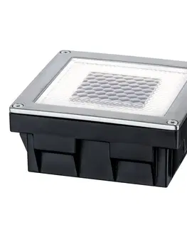 Nájezdová svítidla Paulmann Paulmann Solar Cube LED zápustné svítidlo