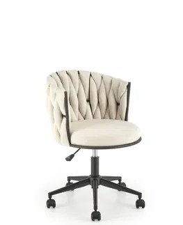 Kancelářské židle HALMAR Kancelářské křeslo TALON béžové