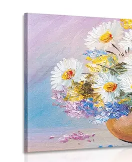 Obrazy květů Obraz olejomalba letních květů