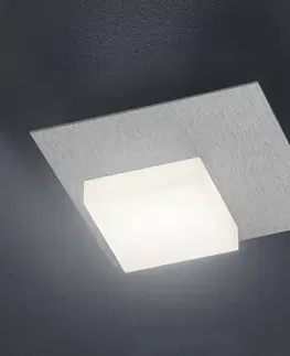 Stropní svítidla BANKAMP BANKAMP Cube stropní LED svítidlo, 8W stříbrná