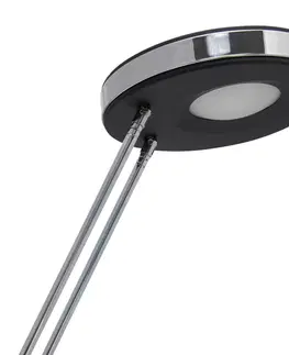 Stolní lampy kancelářské Maul Stolní lampa LED MAULpuck, teleskopické rameno, černá