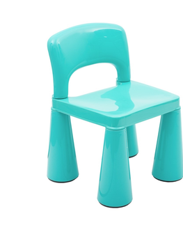 Jídelní sety Dětská sada ELSIE stoleček + dvě židličky, mátová