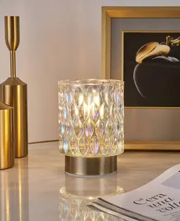 Vnitřní dekorativní svítidla Pauleen Pauleen Clear Glamour světlo ze skla na baterii