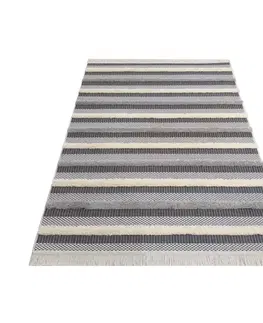 Skandinávské koberce Nadčasový koberec ve skandinávském stylu v šedé barvě Šířka: 120 cm | Délka: 170 cm