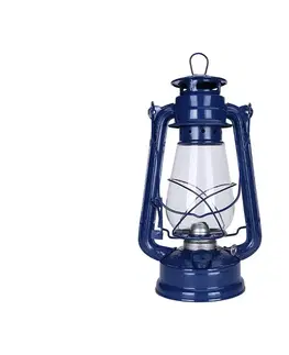 Zahradní lampy Brilagi Brilagi - Petrolejová lampa LANTERN 31 cm tmavě modrá 