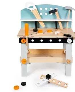 Hračky Dřevěná dílna pro děti 32 prvků ECOTOYS