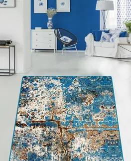Koberce a koberečky Conceptum Hypnose Koberec Be Lost 150x300 cm modrý