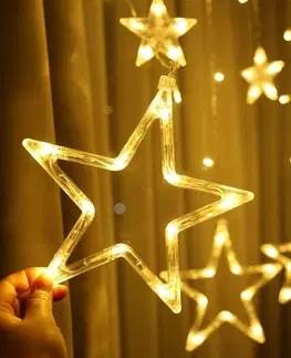 Vánoční řetězy a lamety Tutumi Dekorativní LED světelný řetěz AROD 001 - 300 cm bílá teplá