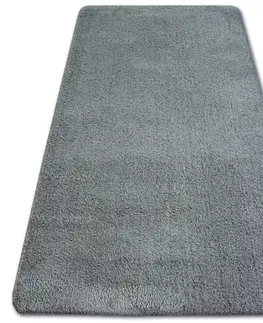 Koberce a koberečky Dywany Lusczow Kusový koberec SHAGGY MICRO antracit, velikost 60x100
