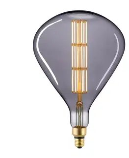 Stmívatelné LED žárovky Sigor LED žárovka Giant Tear E27 8W Filament 922 dim titanium