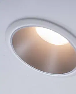 Podhledové světlo Paulmann Paulmann Cole LED spotlight, stříbro-bílý