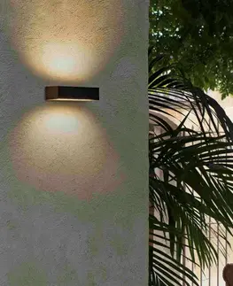 LED venkovní nástěnná svítidla FARO DORO 220 nástěnná lampa, rezavá