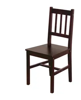 Jídelní židle Židle 869H tmavohnědý lak