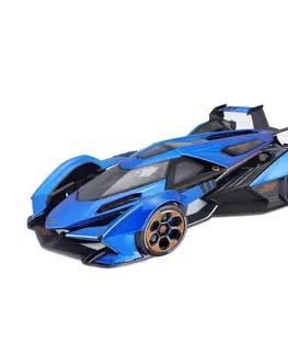 Hračky MAISTO - Lamborghini V12 Vision Gran Turismo, modrá, 1:18