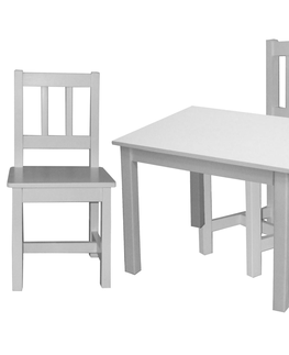 Jídelní stoly Dětský stůl TWYNAM, bílý lak