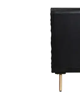 Komody LuxD Designová komoda Gavrilla 160 cm černé mango