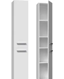Koupelnový nábytek TP Living Koupelnová skříňka NEL II  bílá mat