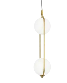 Koupelna Závěsná lampa CORDEL 2xG9 Candellux Zlatá