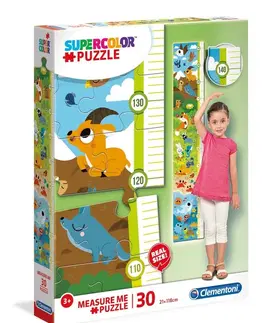 Hračky puzzle CLEMENTONI - Puzzle Meter 30 Zvířátka