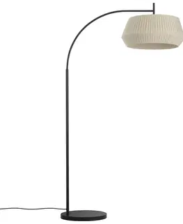 Obloukové stojací lampy NORDLUX Dicte stojací lampa béžová 2112414009
