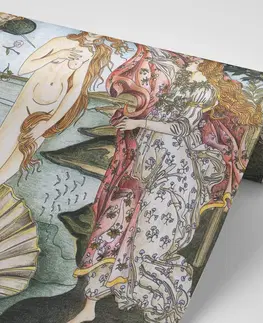 Tapety s imitací maleb Tapeta reprodukce Zrození Venuše - Sandro Botticelli