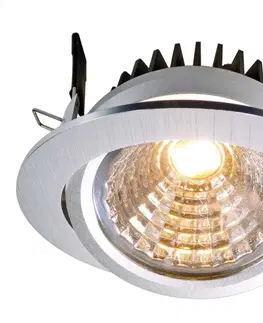 LED podhledová svítidla Light Impressions Deko-Light stropní vestavné svítidlo COB 95 26-27V DC 10,00 W 3000 K 820 lm stříbrná 565070